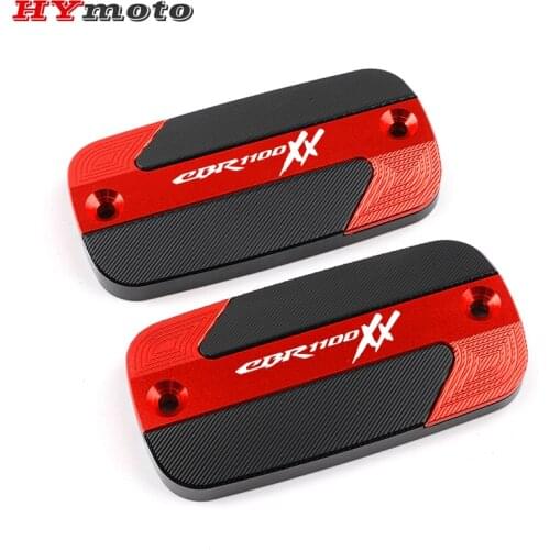 For HONDA CBR1100XX CBR 1100 XX 1997-2004 Motorcycle CNC Accessories Front Brake Master Cylinder Fluid Reservoir Cover Oil Cap