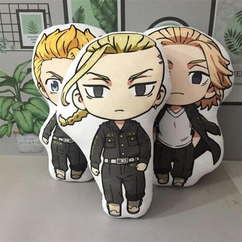 Anime Tokyo Revengers Plush Pillow Doll Cartoon Cosplay Props Accessories
