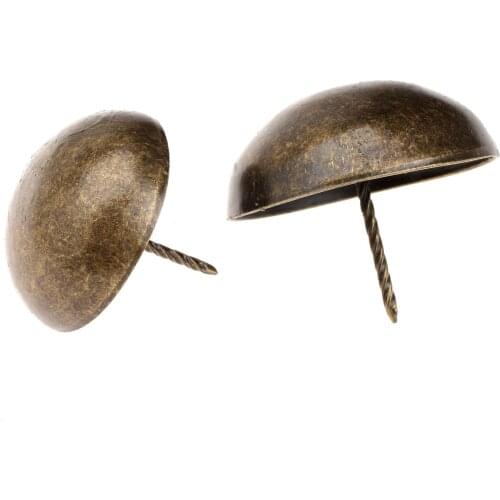 Antique Bronze Upholstery Nails Craft Drum Sofa Jewelry Wooden Box Furniture Decorative Tacks Stud Pushpin Doornail 6/5cm*5.2cm