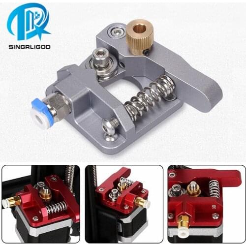 MK8 Extruder 3D Printer Parts Upgrade Aluminum Alloy Block Bowden Extruder CR10 1.75MM Filament Extrusion for MK8 Ender3 CR10