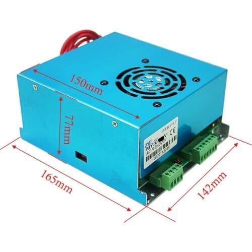 CO2 Laser Power Source Supply Supplier for CO2 3020 3040 6040 Laser Engraving Cutting Machine 40W 50W 60W 80W 100W 130W 150W
