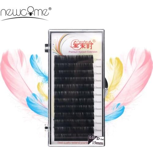 NEWCOME Eyelash Extension Soft Hand Made Lashes High Quality False eyelashes Fake Eye Lashes Makeup Tools