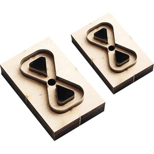 Leather Metal Cutting Dies, Backpack Strap Cutting Dies, Hand Bow Knot Cutting Dies, DIY Leather Cutting Die Cut Mold
