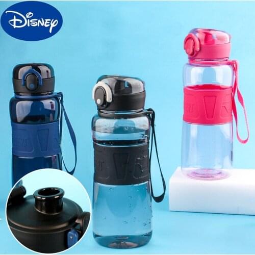 650 Ml Avengers Straight Drinking Cup Anime Disney Cartoon Marvel Series Elastic Lid Water Bottle Portable Outdoor Sports Cups