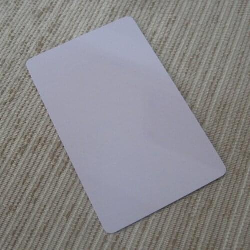 Premium Blank PVC Cards for ID Badge Printers Graphic Quality White Plastic CR80 30 Mil for Zebra for Fargo,for Magicard Printer