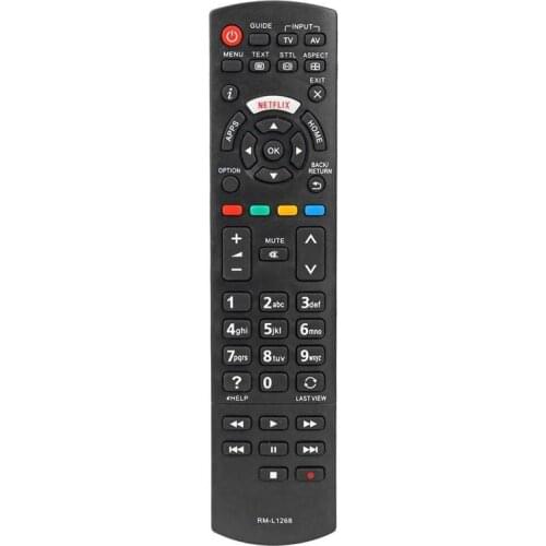 Rm-L1268 Smart LED TV Remote Control for Panasonic N2Qayb001008 with Netflix Button N2Qayb000926 N2Qayb001013