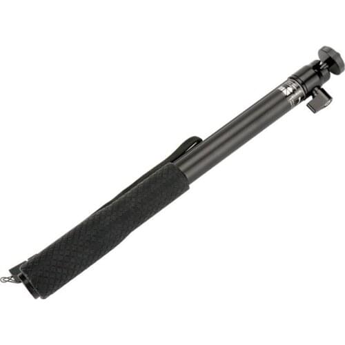 Handheld Three sections 30cm-93cm 1/4 Screw Metal Pole Extension Bar for Zhiyun Smooth or DJI OSMO 2 and Feiyu Stabilizer