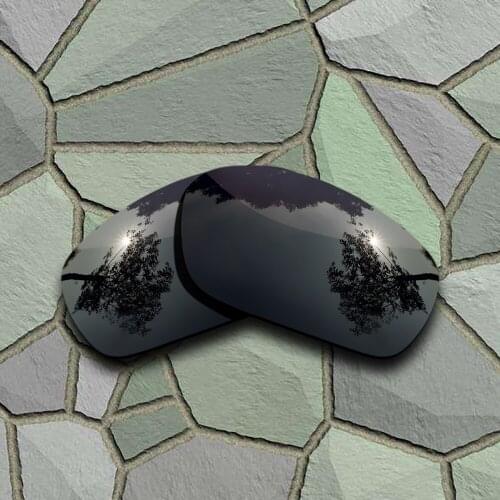 Grey Black Sunglasses Polarized Replacement Lenses for Oakley Jawbone