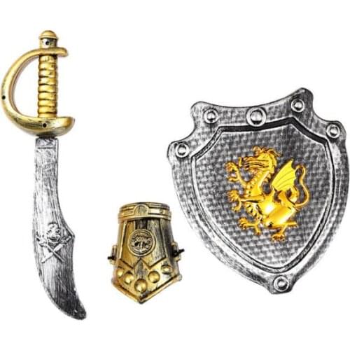 Soldiers shield dragon knight prop Roman knife arm protector Pirates Simulation Props For Cosplay Ancient European