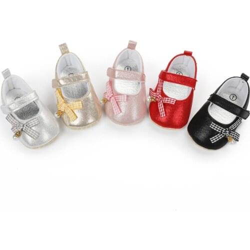 Fashion Baby Girls Shoes Cute Newborn Kids First Walker Shoes Infant Princess Soft Sole Bottom Anti-slip Ins Shoes