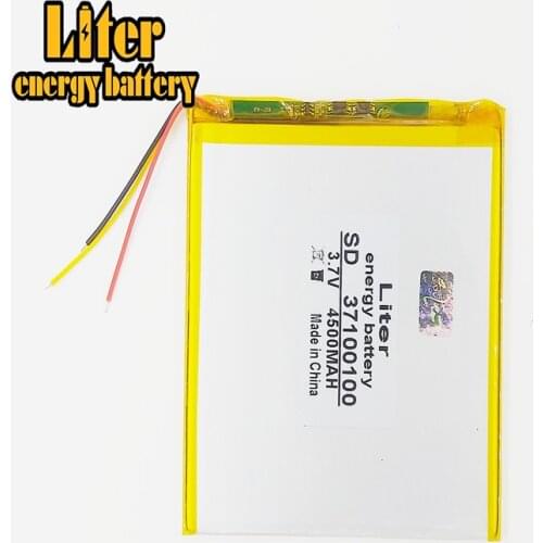 3 line 37100100 3.7V 4500MAH Universal Li-ion battery for tablet pc 7 inch 8 inch 9 inch 10 inch