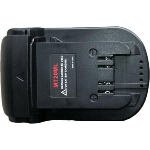 MT20ML Battery Converter Adapter for Makita 18V/20V Li-Ion Battery Bl1830 Bl1860 Bl1815 to M18 Li-Ion Battery