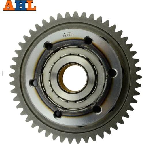 AHL Motorcycle Engine Parts One Way Starter Clutch Gear Freewheel For Yamaha YP250 MAJESTY LINHAI250 Xingyue XY260T-4 Diamo 257