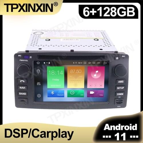 128GB Android 11.0 For Toyota corolla 2001 - 2006 Car Radio Multimedia AutoRadio DVD Player Navigation Stereo HeadUnit GPS 2 din