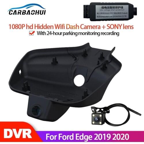 Car DVR Wifi Dash Cam Camera Video Recorder For Ford Edge 2019 2020 high quality full hd HD 1080P hd Hidden Wifi Dash Camera