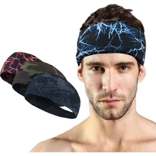 Fashion Women Men Elastic Polyester Knotted Warp bandana Wide Stripe Headband Sport Cycling Yoga Bow Bandanas Headwear Bicicleta