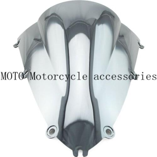 Free shipping Double Bubble Windshield Windscreen For YZF1000 R1 1998 1999 Plating color ABS plastic