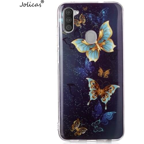 Seven Wolves Luminous TPU Shell For armor Samsung A21 Mobile Cases sFor Csse Samsung Galaxy cover A11 M11 A71 A01 A41 A51 Casa
