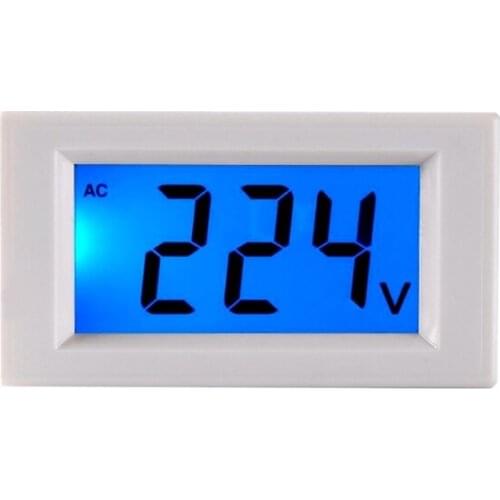 D85-20 LCD Digital Display AC Power Voltmeter Color Screen Voltage AC80-500v Detection Sreen Digital Voltage Meter