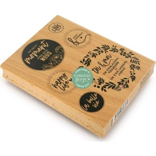 French transparent Clear Silicone Stamp/Seal for DIY scrapbooking/photo album Decorative clear stamp sheets B0923