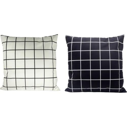 Square Pillow Case Sublimation Blanks Polyester Panel Pillow Case Cover for Sublimation Printing Sofa Bed Living Room Home Decor