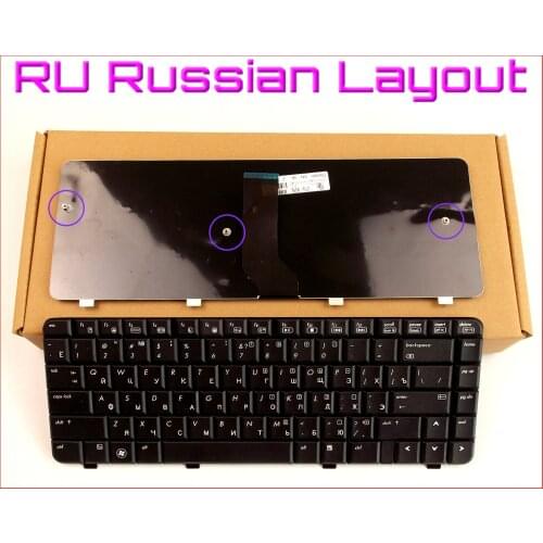 New Keyboard RU Russian Version for HP/COMPAQ 538108-001 MP-05583US-6983 PK1303V0600 PK1303V0500 486904-001 Laptop