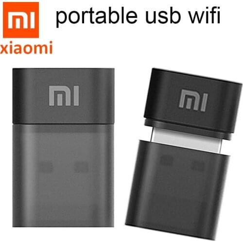 100% Original Xiaomi Mini Wifi Router Portable USB Wireless Router wifi 150Mbps Computer USB Adapter For Mobile Phone tablet