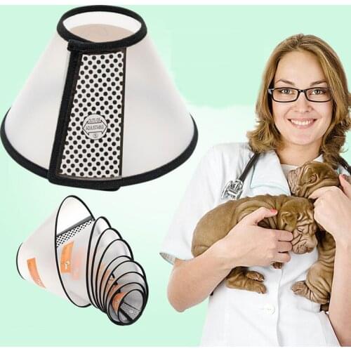 Postoperative Cat Dog Elizabeth Circle Anti-Bite Pet Grooming Accessories for Dogs mascotas Protective Shield Wound Cover Collar