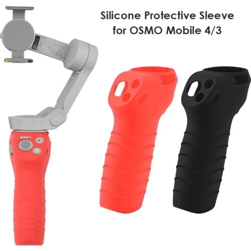 Skin Protector Washable Accessory Silicone Handle Protector Cover Gimbal Stabilizer Protective Case for DJI OM 4