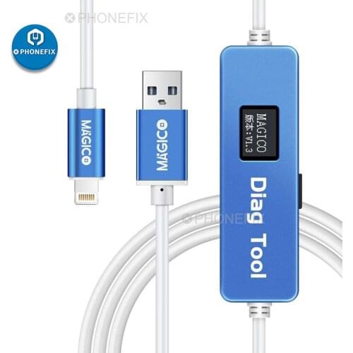 Magico Diag DFU Box Enter Purple Screen for iPhone SE-X Hard Disk Chip Unpack WiFi Data without NAND Removal