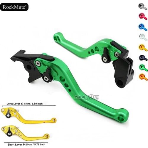 Motorcycle Adjustable Brake Clutch Lever, CNC Aluminum Short Front Caliper For KAWASAKI ER-4N / NINJA 400R 2011 2012 2013 2014