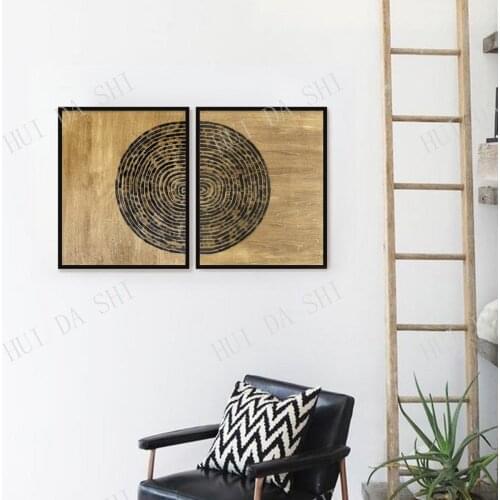 Modern art print, set of 2 wall art, large wall art, rustic home decor, framed art prints, canvas art, minimalist art, wood art