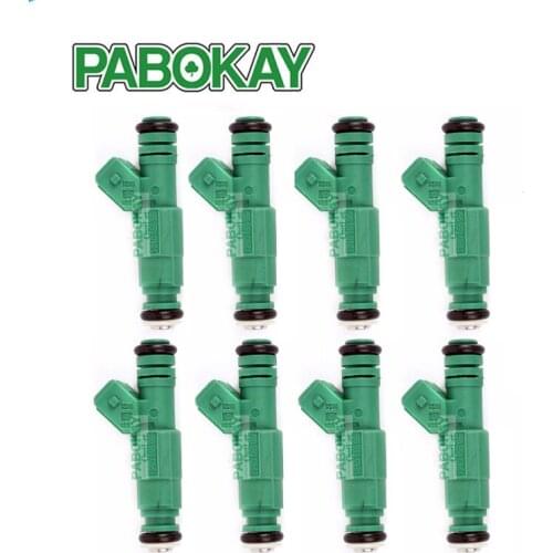 8 PIECES X 42lb EV1 Fit for Chevrolet Pontiac Ford TBI LT1 LS1 LS6 440cc Fuel Injectors 0280155968 0280150558 M-9593-F302