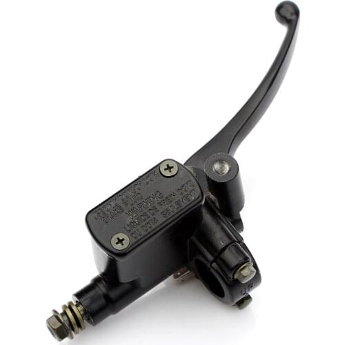 Universal Motorcycle Right Front Master Cylinder Hydraulic Brake Pump Lever For ATV Dirt Bike Go Kart Moped Scooter Buggy Quad
