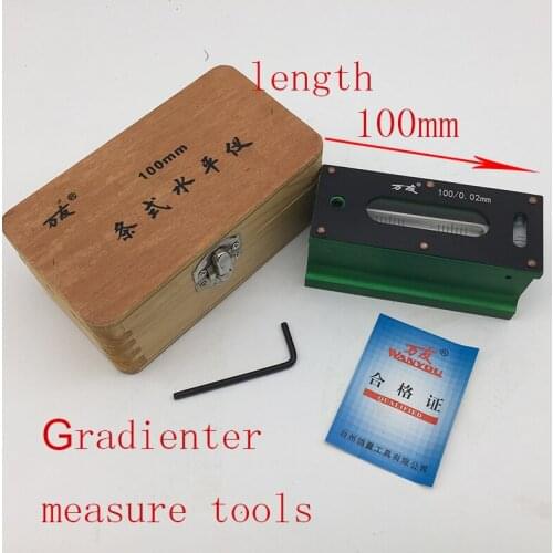 High precision wanyou bar level plane measuring instrument 150-200-300mm0.02mm mechanical level