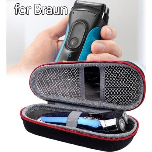 Shaver Storage Travel Storage Bag Carrying Case Black Portable For Braun Series Anti Shock Organizer Shaver Accessories Product