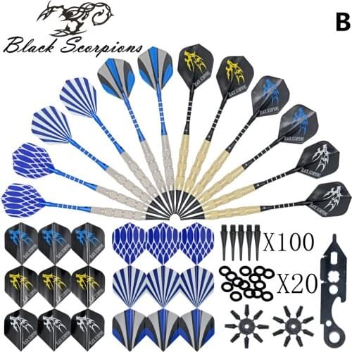 12 Soft Tip Darts Set 9 Combinations Optional for Training Competition Entertainment Sports Equipment