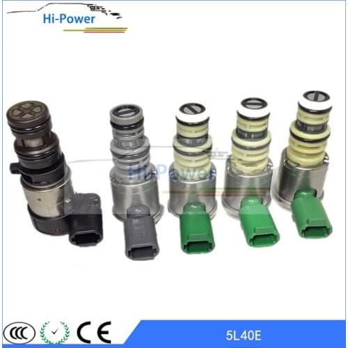5PCS 4L40E 4L45E 5L50E 5L40E Transmission Shift Solenoids 24227792 24212690 8683187 96022804 24225825 10478146 for G M & BMW