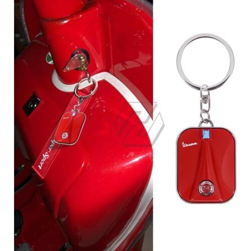 Motorcycle Keychain Key Ring Case for Piaggio Vespa Scooter Accessories Sprint Primavera 50 150 150S 946 etc