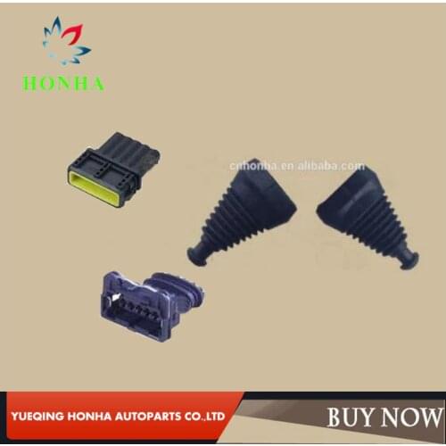 DJ7053-3.5-11/21 2 pcs 5 Pin Male And Female Waterproof Wiring Harness Auto Connector For AMP Tyco