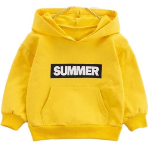 Hotselling 2021 Boys Girls Top Hoodies and Sweatshirts Long Sleeves Baby Boy Clothes Fashion Letter Printing for18M-24M-3T-4T-5T