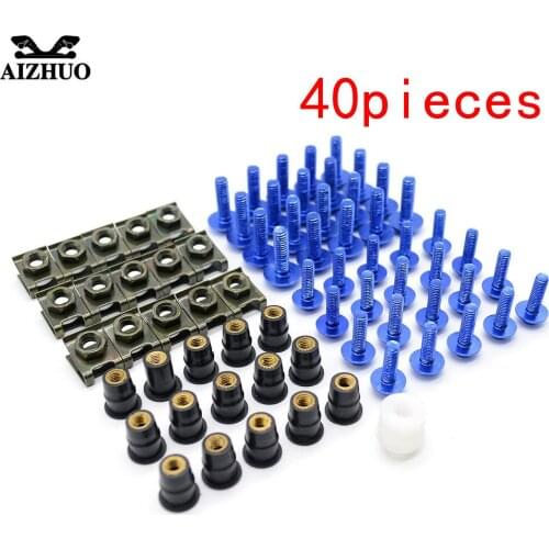 Motorcycle Windscreen Bolts Screw Fastener Motorbike Fairing Mounting Kit for BMW F650GS F700GS F800GS F800GT F800R F800S F800ST