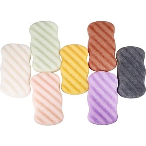 Natural Soft Konjac Facial Puff Face Body Cleanse Washing Sponge Exfoliator Cleansing Sponge Bathing Tool