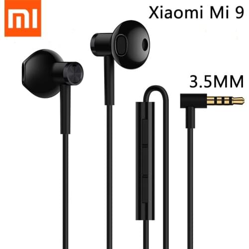 Xiaomi Mi 9 In-ear Earphones 3.5mm Wired Mic Volume Control Headset For Xiaomi Mi 10 Lite CC9 Pro Redmi K30 K20 10X Pro Note 8 9
