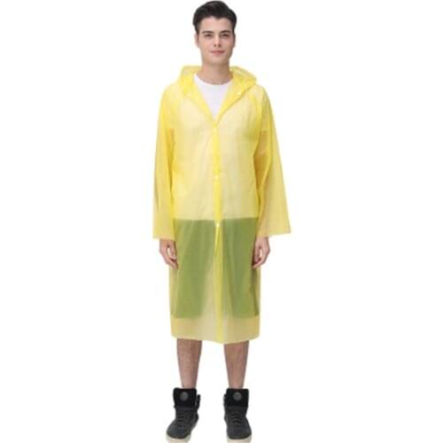 Raincoat rain gear, fashionable Eva environmental protection raincoat, male and female adult thickened waterproof climbing cape