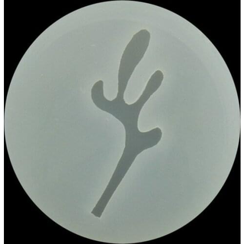 Antlers Shaped Silicon Pendant Molds For Epoxy Resin Mould Jewelry Making Tools DIY Craft Fondant Cake Silicone Moulds C012