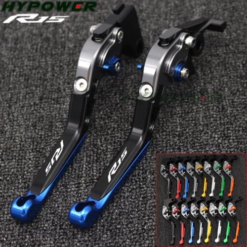 Brake Clutch Levers For YAMAHA R15 V3 2017 2018 Retro Lever Extendable Folding Lever Motorcycle Accessories Adjustable