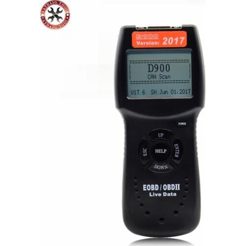 VSTM High Quality OBDII EOBD D900 Code Reader OBD2 Scanner Version 2017 CAN-BUS Live Data
