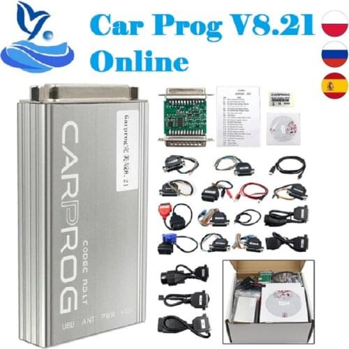 Carprog V8.21 Online V10.93 Auto ECU Chip Tuning Full Universal Car Prog Repair Tool Carprog 8.21 Free Keygen Online Programmer