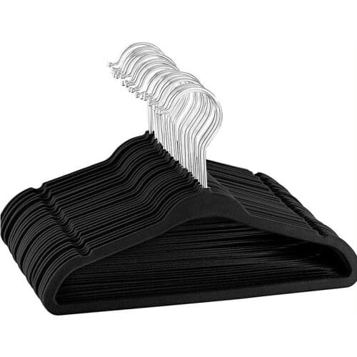 5PCs Children Clothes Hanger Velvet Hanger Non Slip Clothes Hangers Closet Drying Racks Kids Coat Adult Suit Organizer 28cm 45cm